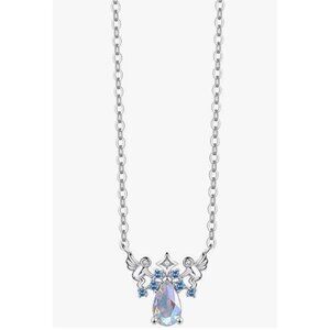 HealGem Aries CZ Stone Necklace Women Sterling Silver Jewelry